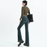 Ретро дизайнерский мегафон, весенние джинсы, летние штаны, в обтяжку, подходит для подростков