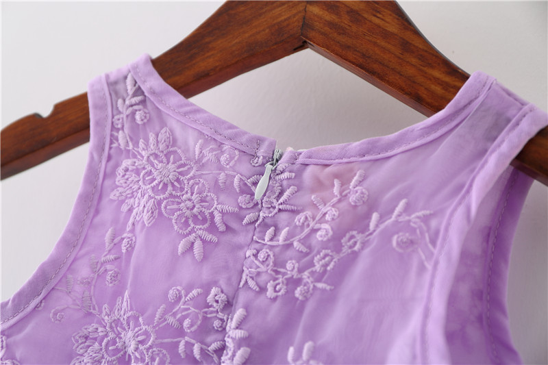 Robe enfant en mousseline de soie - Ref 2045492 Image 50