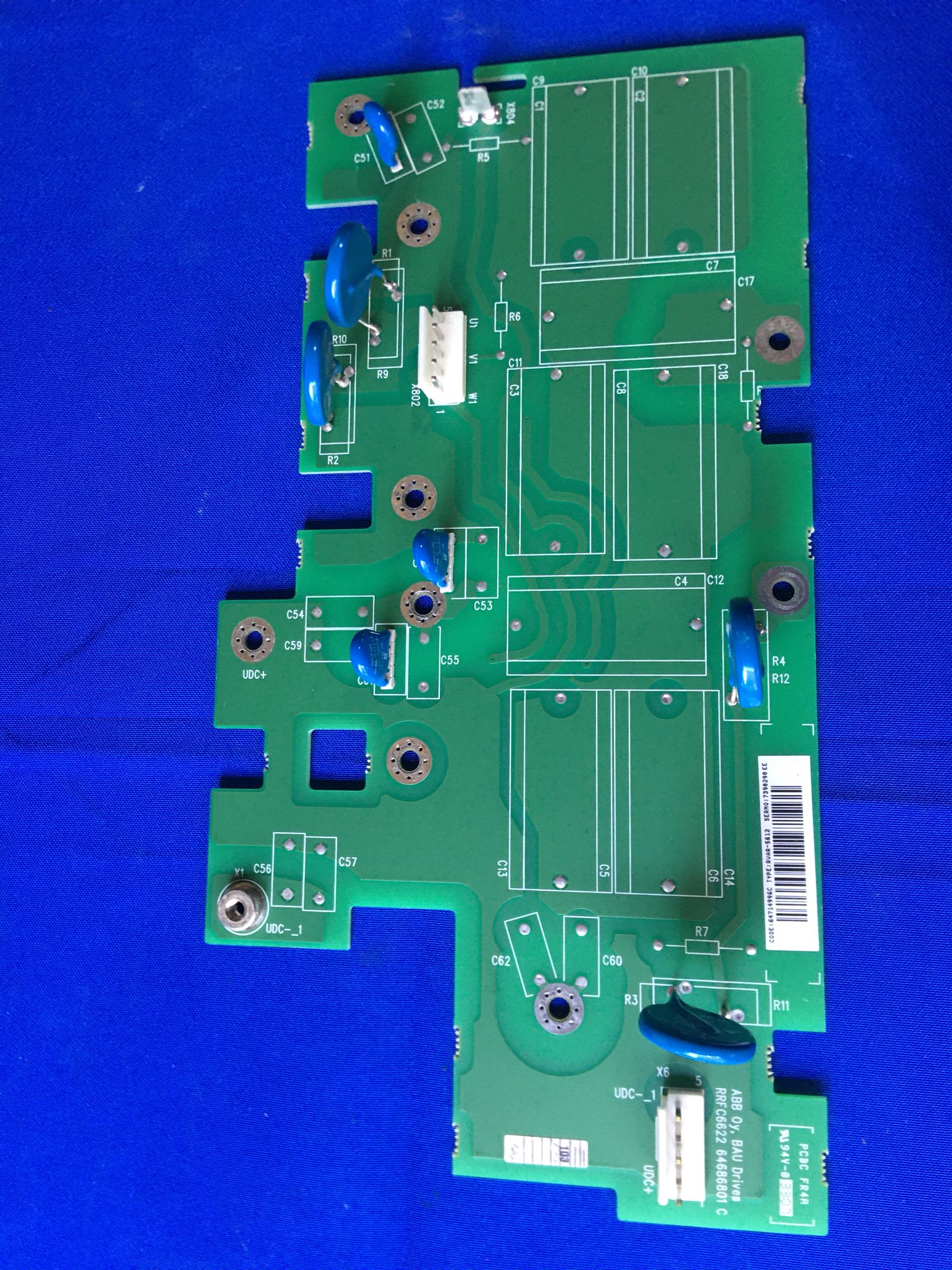 RVAR5612 Increased Surge Absorption Plate ABB 800 Series Converter Filter Pad Rectifier Filter Board into line trigger board