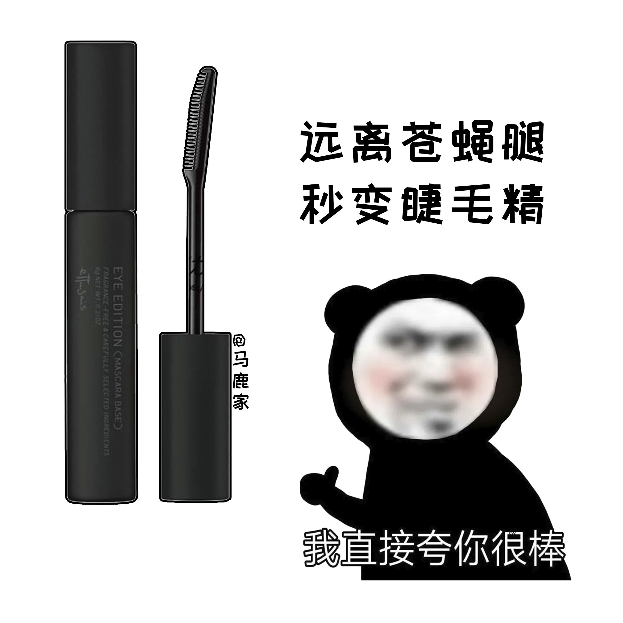 Japan ettusais Eduya lashes fiber long and long - lasting roll of waterproof stereotyped fluid without fainting fiber 6g