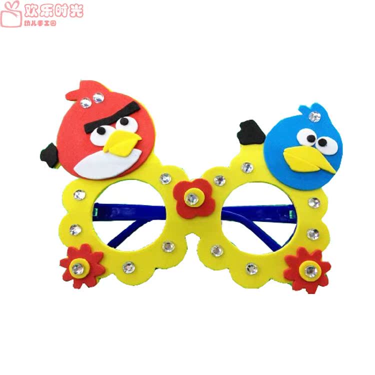 Lễ Tạ ơn mẫu giáo handmade tự làm nghệ thuật sáng tạo trẻ em handmade DIY handmade vật liệu gói kính đồ chơi cho bé
