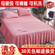 Cotton Bed Skirt Bedspread Single Cotton Skirt Sheet Fitted Sheet Bed Cover Simmons Non-slip Protective Cover 1.8/2.0m