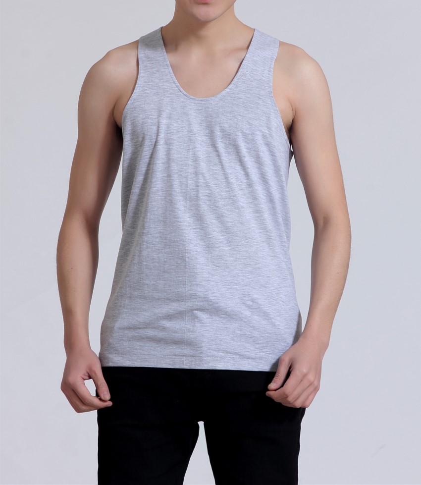 Mùa hè người đàn ông trung niên cotton yếm trong trung và cũ tuổi cotton áo loose mồ hôi cũ vest daddy áo thể dục