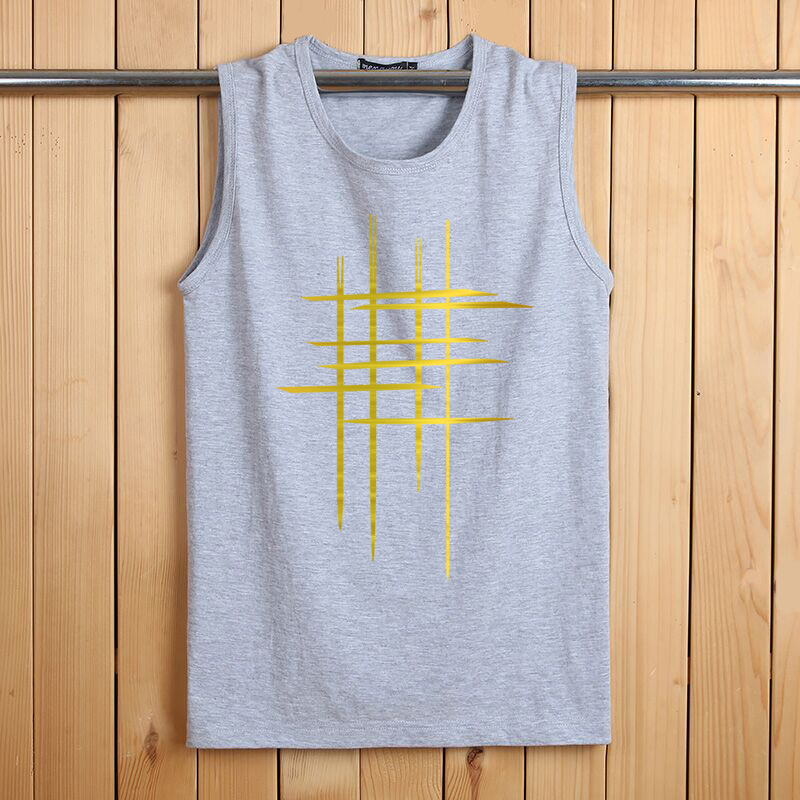 Áo vest nam đặc biệt hàng ngày không tay áo thun cotton rộng rãi - Áo vest cotton áo ba lỗ gym