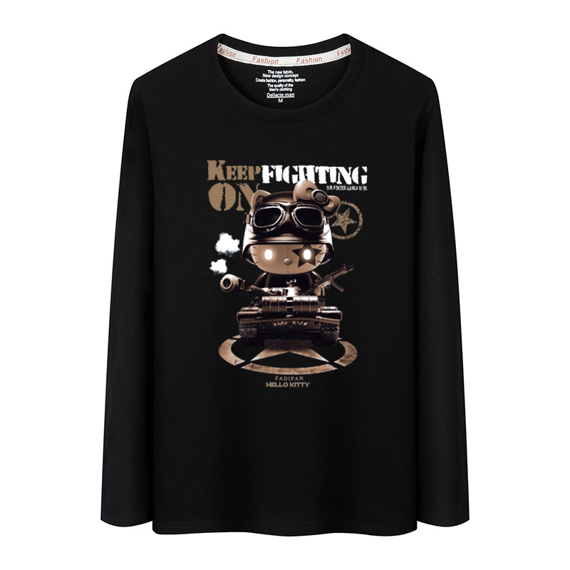Youth Long-Sleeved T-Shirt for Men, Round Neck, Thin, Plus Size, Sports T-Shirt, Men's Pure Cotton Loose-Fitting Autumn Shirt, Base Layer Top Youth Long-Sleeved T-Shirt for Men, Round Neck, Thin, Plus Size, Sports T-Shirt, Men's Pure Cotton Loose-Fitting Autumn Shirt, Base Layer Top