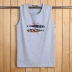 Mùa hè cotton vest nam không tay áo thun thể dục đáy quần tay áo rộng vai mùa hè thanh niên lỏng lẻo kích thước lớn vest - Áo vest cotton áo khoác giả vest nam hàn quốc Áo vest cotton
