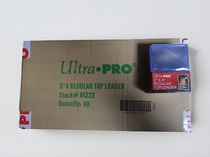 ultra 35 55 75 100 130 180 toploader card clip imported from the United States full box connection
