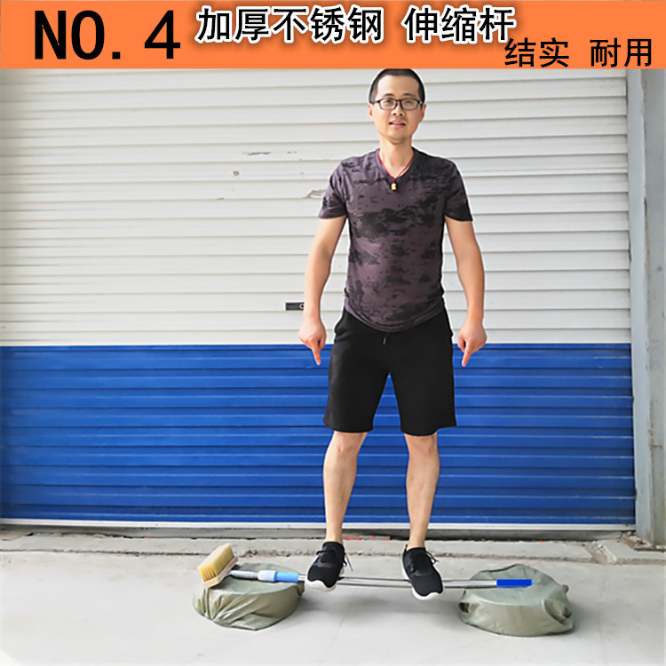 Vật tư xe hơi rửa xe bàn chải dài xử lý kính thiên văn công cụ rửa xe chải mềm lông xe buýt bàn chải công cụ làm sạch - Sản phẩm làm sạch xe mua chổi rửa xe ô tô