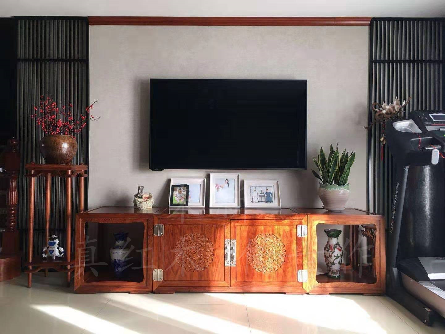 Mới phong cách Trung Quốc sofa phòng khách Gỗ hồng mộc sofa gỗ gụ - Ghế sô pha ghế sofa chung cư