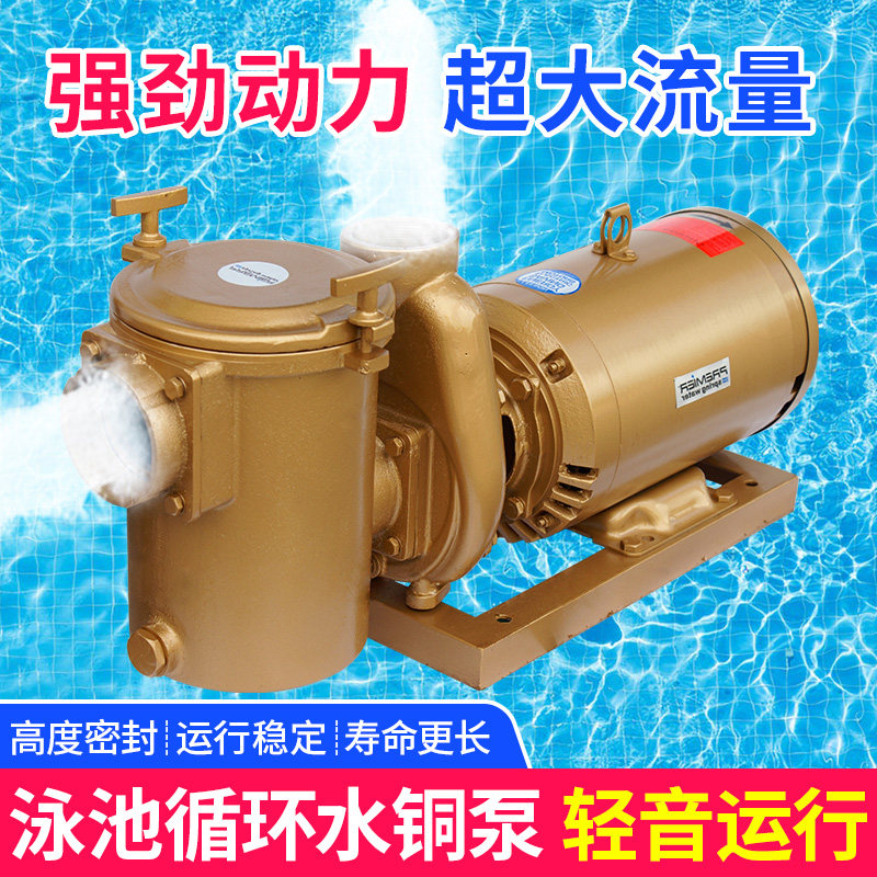 [USD 873.13] Bimetallic Pool Circulating Water Copper Pump High ...