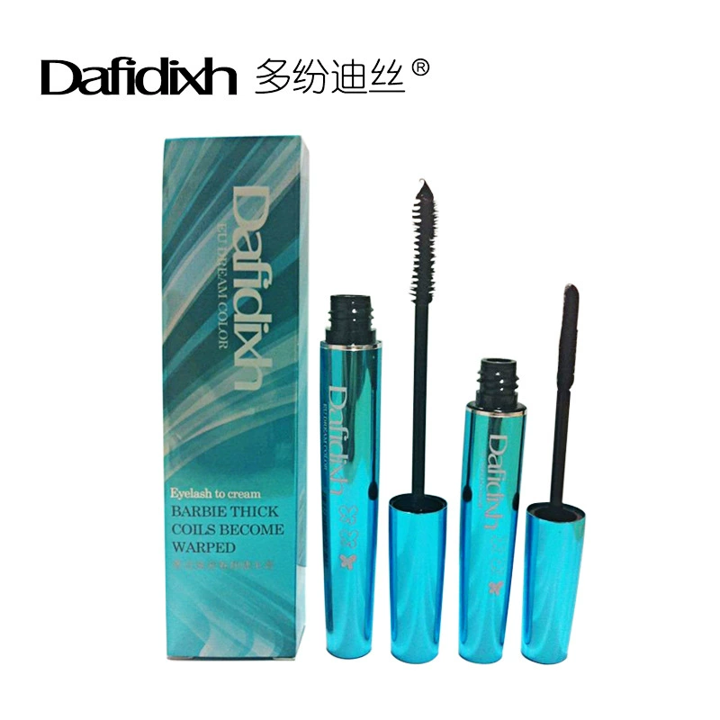 Bán hàng trực tiếp tại nhà máy Duofendisi Stereoscopic Constant Warping Dày cong Dài Mascara Hai Gói 8ml - Kem Mascara / Revitalash