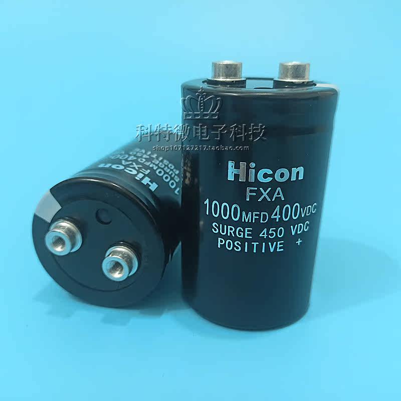 New original dress hicon seaolia electrolytic capacitor FXA 400V1000UF 450VDC screw foot spot supply