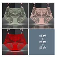 Зеленый, розовый, красный