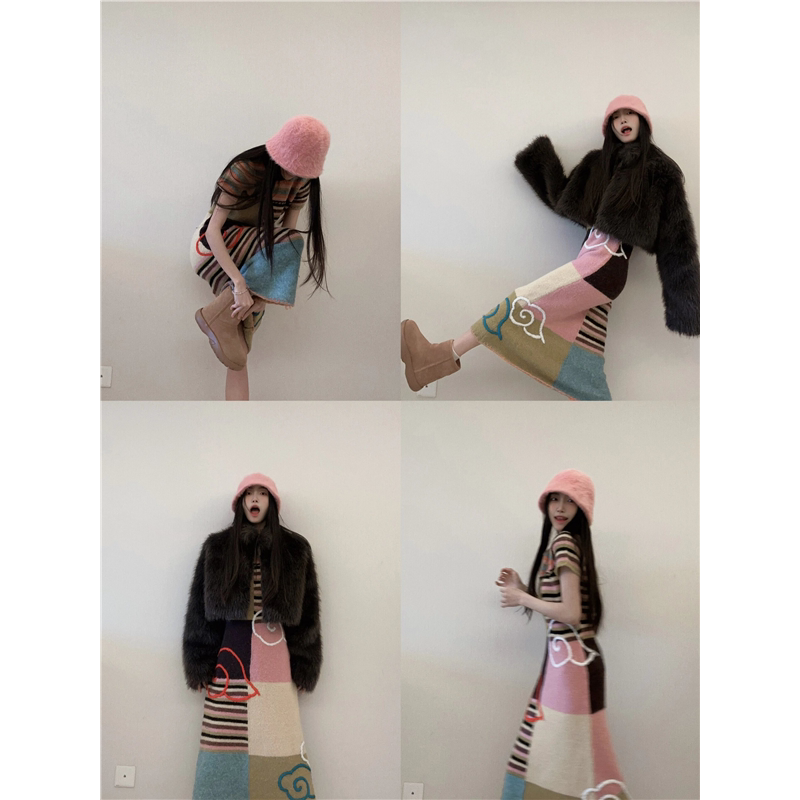 Correct Version】Zhang Zhang Finally Waited for It! Heavy-Duty Private Label Children's Fun Knit Dress Correct Version】Zhang Zhang Finally Waited for It! Heavy-Duty Private Label Children's Fun Knit Dress