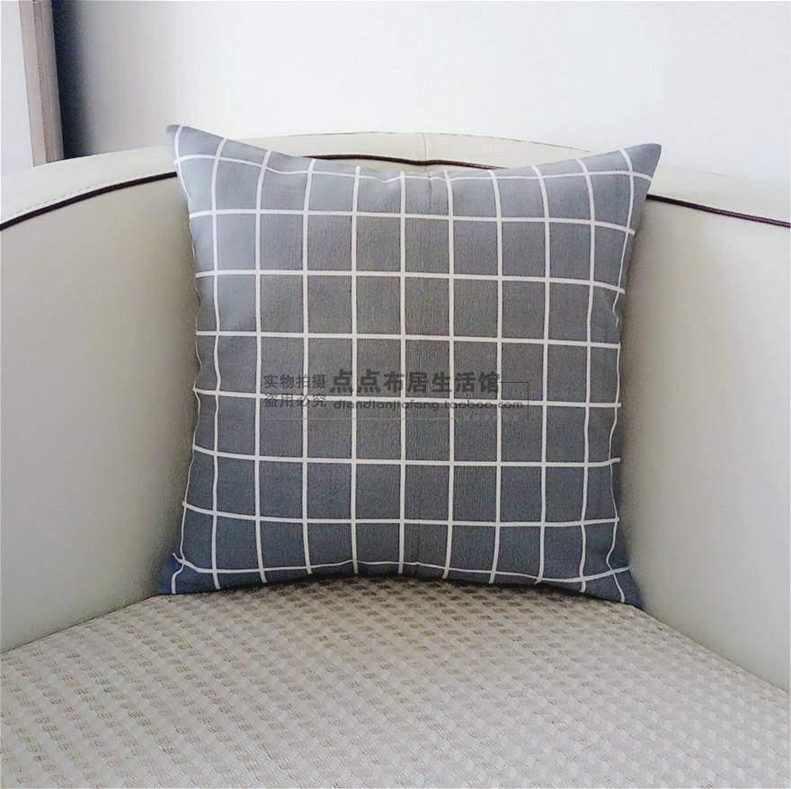Bông gối bìa mà không có sự cạnh giường ngủ giường gối lõi bông vải ghế sofa bằng xe hơi đệm tựa lưng thắt lưng gối - Trở lại đệm / Bolsters gối tựa ghế