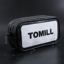 Korea business trip multi-function portable small waterproof transparent portable fitness wash bag cosmetic bag women
