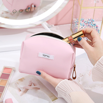 Portable cosmetic bag female Net red ins Wind portable small cute Japanese Korean exquisite fashion high-end storage bag