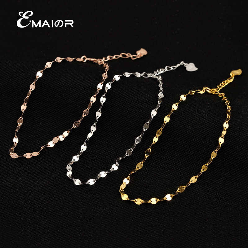 S925 Sterling Silver Bracelet for Women, Platinum-Plated, Gold-Plated, Rose Gold-Plated, Colored Silver Fish Lip Chain, Adjustable Silver Bracelet, Korean Style Trendy