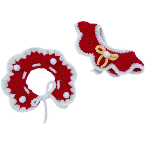 Плетеный милый чокер ручной работы, регулируемый шарф, аксессуар