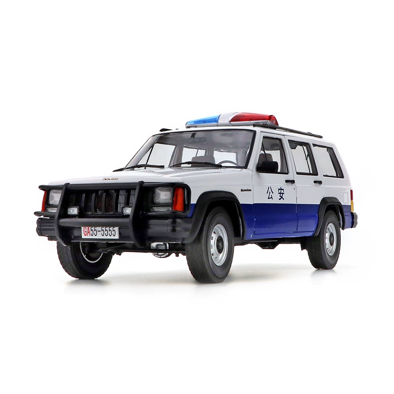 Mô phỏng gốc 1:18 Little Cherokee Beijing Jeep 7250 2500 mô hình xe cảnh sát nhiều màu - Chế độ tĩnh