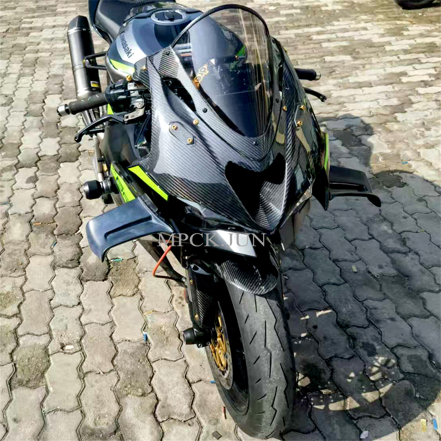 makonavi　改造 🚗🔥川崎ZX-6R专属改装配件，性能与美观兼得！-摩托车导流罩-淘宝好物网