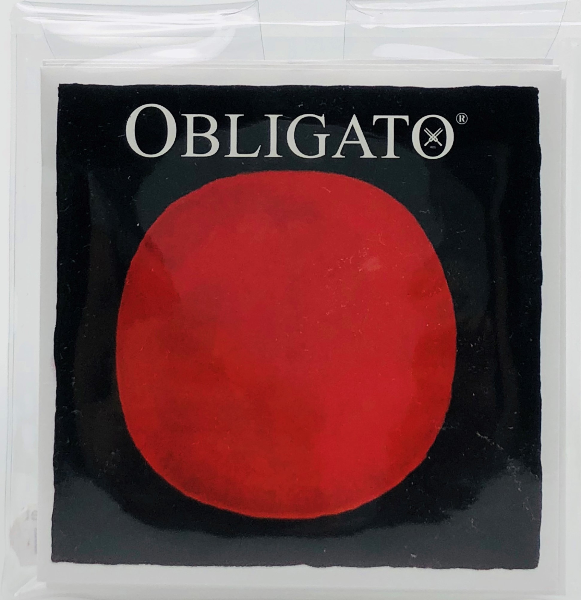 German PIRASTRO Obligato Red Sun Children's Violin Set Strings (1 8 -3 4 for piano)