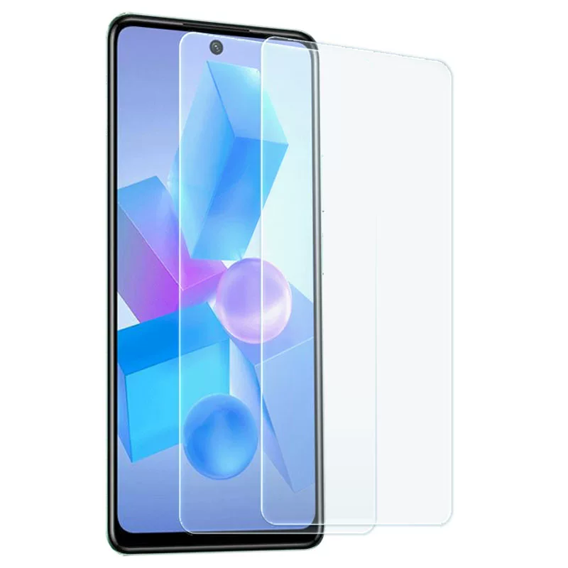 Защитная пленка для экрана Transsion Infinix Hot 40 Pro, закаленная, HD, анти-уронение, без черной окантовки, стекло-экран без обводки, защитная пленка для телефона, модель, не полная, тонкая, невидимая пленка