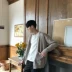 [JM] Chất liệu lông thỏ mềm mại 3 màu thành áo gió đan len Nhật Bản áo len Hàn Quốc cardigan nam Cardigan