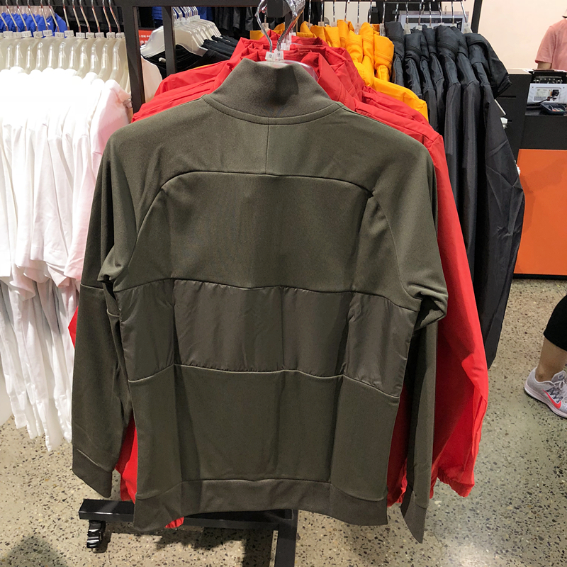 NIKE F.C TRK JKT Áo đứng cổ áo bóng đá nam AH9520-325 - Áo khoác thể thao / áo khoác áo khoác thể thao nam adidas