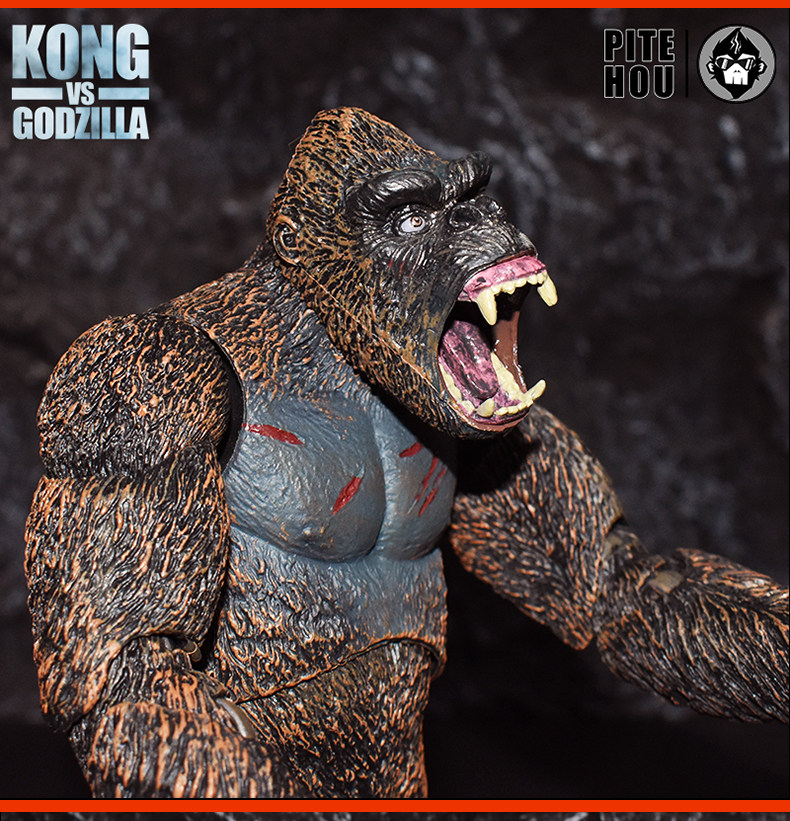 Куклы/ украшения/детали 哥斯拉大战金刚手办怪兽之王可动玩偶电影版红莲核能喷射模型摆件