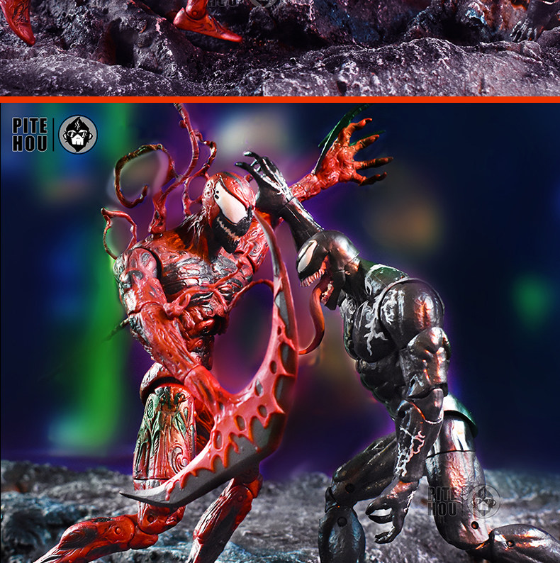 Куклы/ украшения/детали 复仇者联盟山口式shf红色屠杀蜘蛛侠漫威6寸可动毒液手办模型玩具 29534