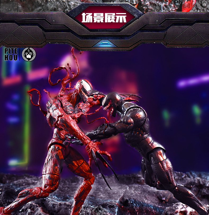 Куклы/ украшения/детали 复仇者联盟山口式shf红色屠杀蜘蛛侠漫威6寸可动毒液手办模型玩具 29534