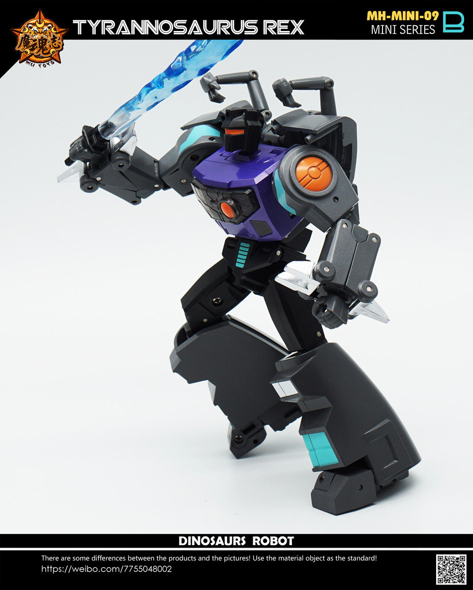 Трансформер 魔魂志mhm-01变7电影版柱霸王龙队长变形玩具钢索机器模型手办礼 OTHER