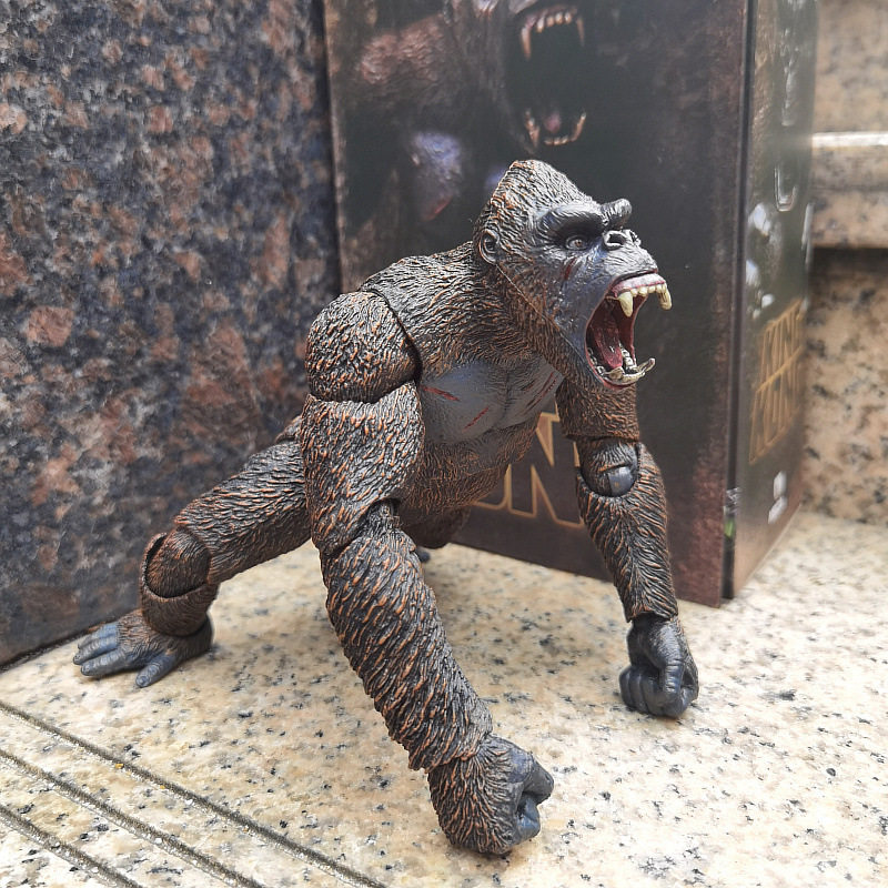 Куклы/ украшения/детали 哥斯拉大战金刚手办怪兽之王可动玩偶电影版红莲核能喷射模型摆件