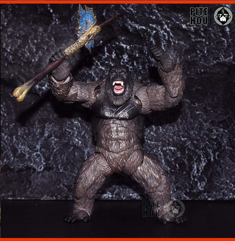 Куклы/ украшения/детали 哥斯拉大战金刚手办怪兽之王可动玩偶电影版红莲核能喷射模型摆件