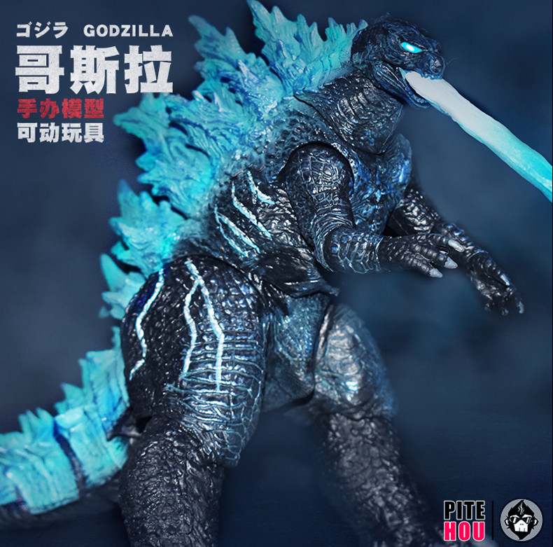 Куклы/ украшения/детали 哥斯拉大战金刚手办怪兽之王可动玩偶电影版红莲核能喷射模型摆件