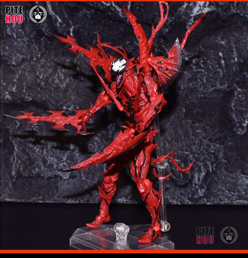 Куклы/ украшения/детали 复仇者联盟山口式shf红色屠杀蜘蛛侠漫威6寸可动毒液手办模型玩具 29534