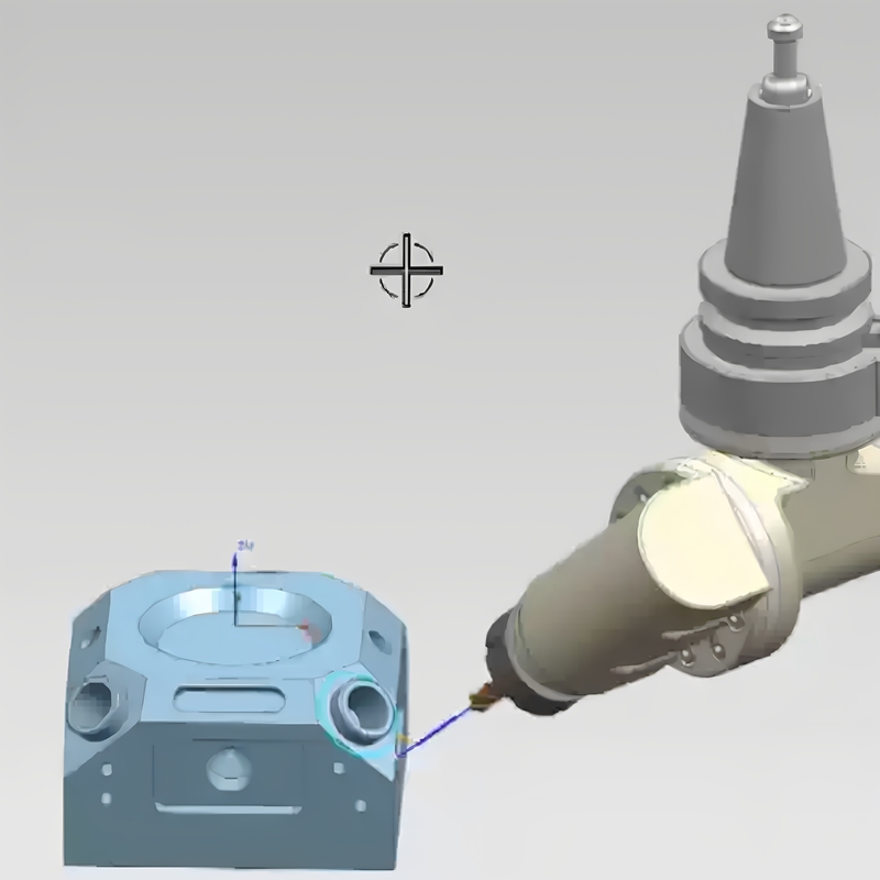 Ug12.0 Side Milling Head Programming and Machining Full Set of Video Tutorials for Setting Up, Centering, Tool Setting, and Post-Processing Nx12