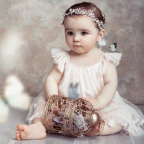 ins childrens clothing 21 new girl dress spring and summer fashionable foreign temperament princess dress dress one year old Spanish style