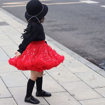 21 new children tutu web yarn half body dress female baby star empties princess skirt butterfly knot cake dresses