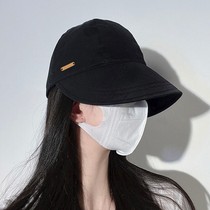 Hong Kong Zhao Lusis same style hat spring and summer sun visor anti-UV sun protection hat small fisherman hat with a face