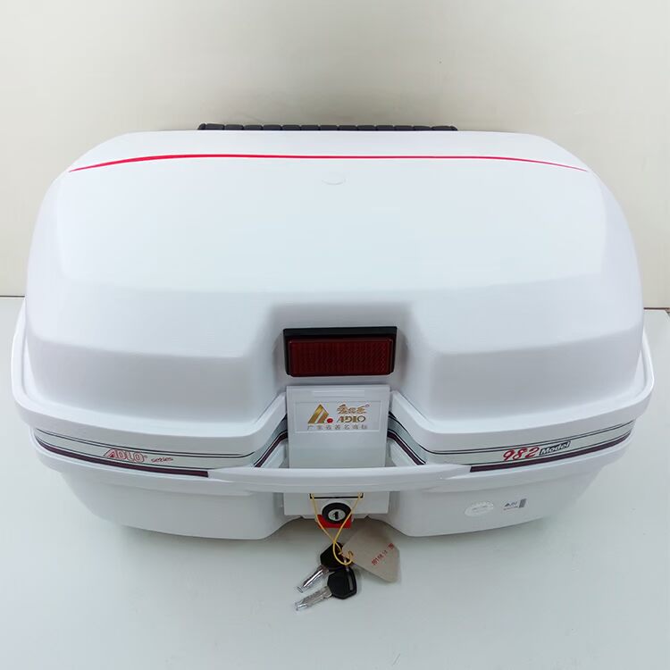 Aidle 982 xe máy phía sau chân đạp hộp lưu trữ xe điện thêm lớn cộng với phát hành nhanh chóng thùng đựng đồ xe máy giá rẻ