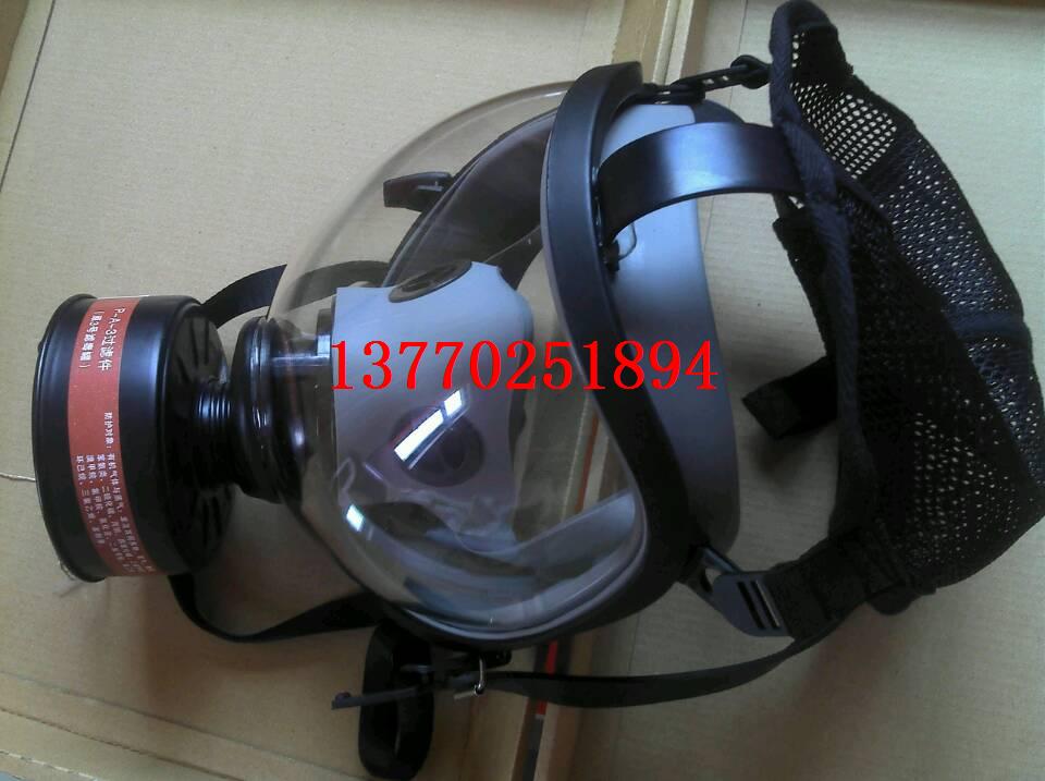 CO anti - gas mask 3 comprehensive gas filter tank inorganic gas - suction mask