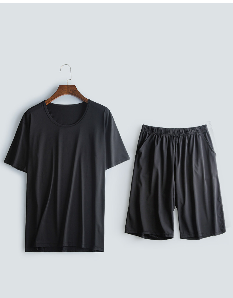 B Set Silk Senior Sense Sense Большой размер свободный домашний сервис (7).