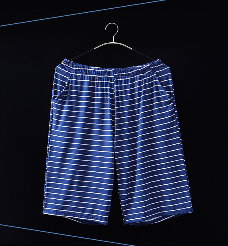 B полосатая пижама модальный домашний спортив