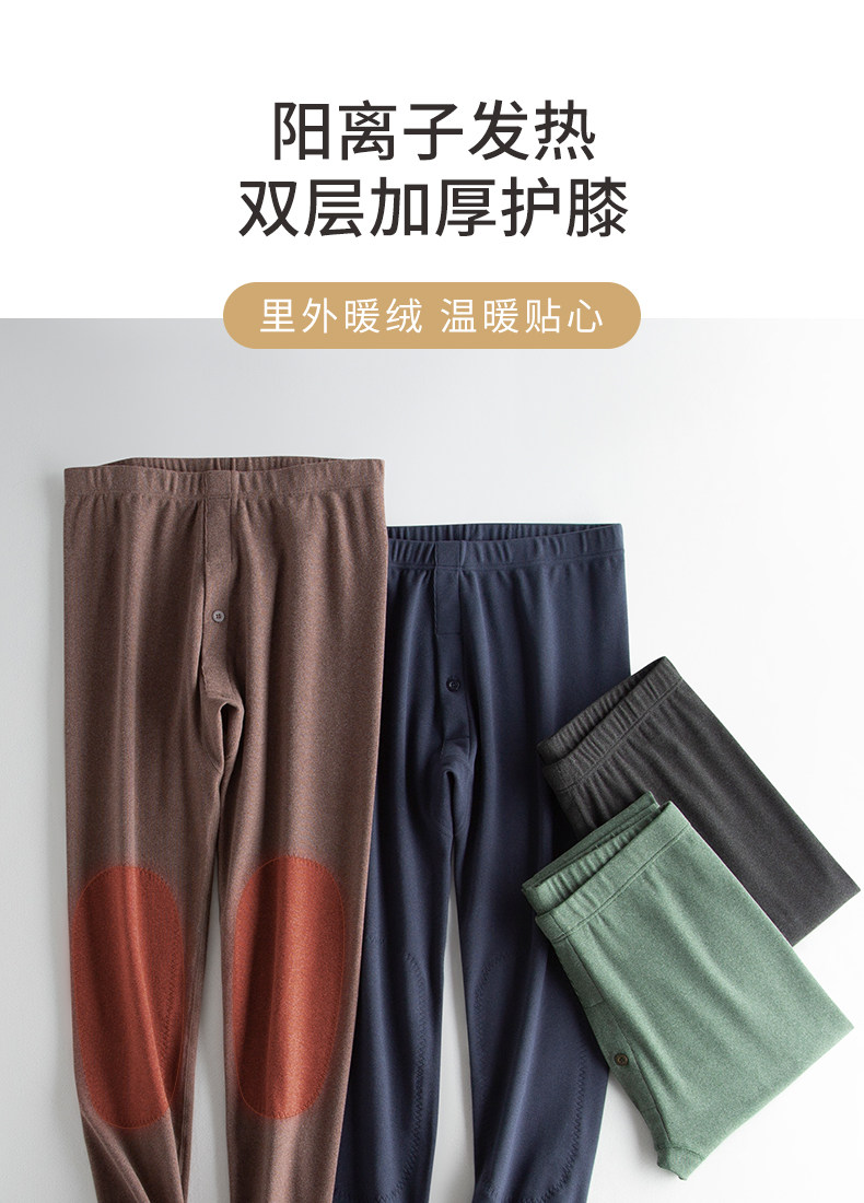 Новые мужские осенние брюки тонкие бархатные теплые брюки плюс бархат и утолщение (1).jpg