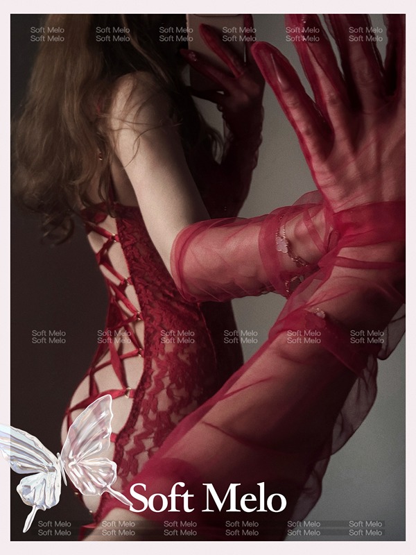 Soft.M Happy Moments* Super Sexy Strappy High-Quality Lace Alluring Tight-Fitting Hot Lingerie Set Recommended Soft.M Happy Moments* Super Sexy Strappy High-Quality Lace Alluring Tight-Fitting Hot Lingerie Set Recommended