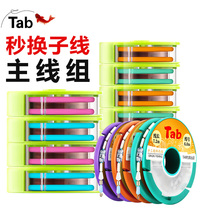 Tab fishing line set Full set of fishing line set table fishing line big object main line set tied to the finished product super pull force