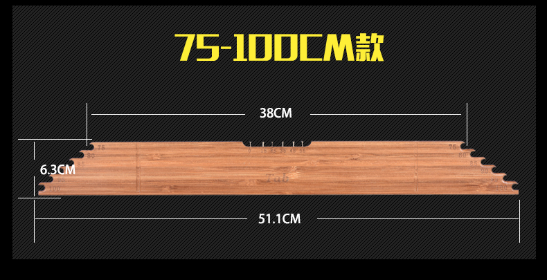 Tab phụ trợ nguồn cung cấp cá dòng cai trị dòng cai trị với móc khoảng cách ngư cụ phụ kiện cá sub-line board ngư cụ thiết bị