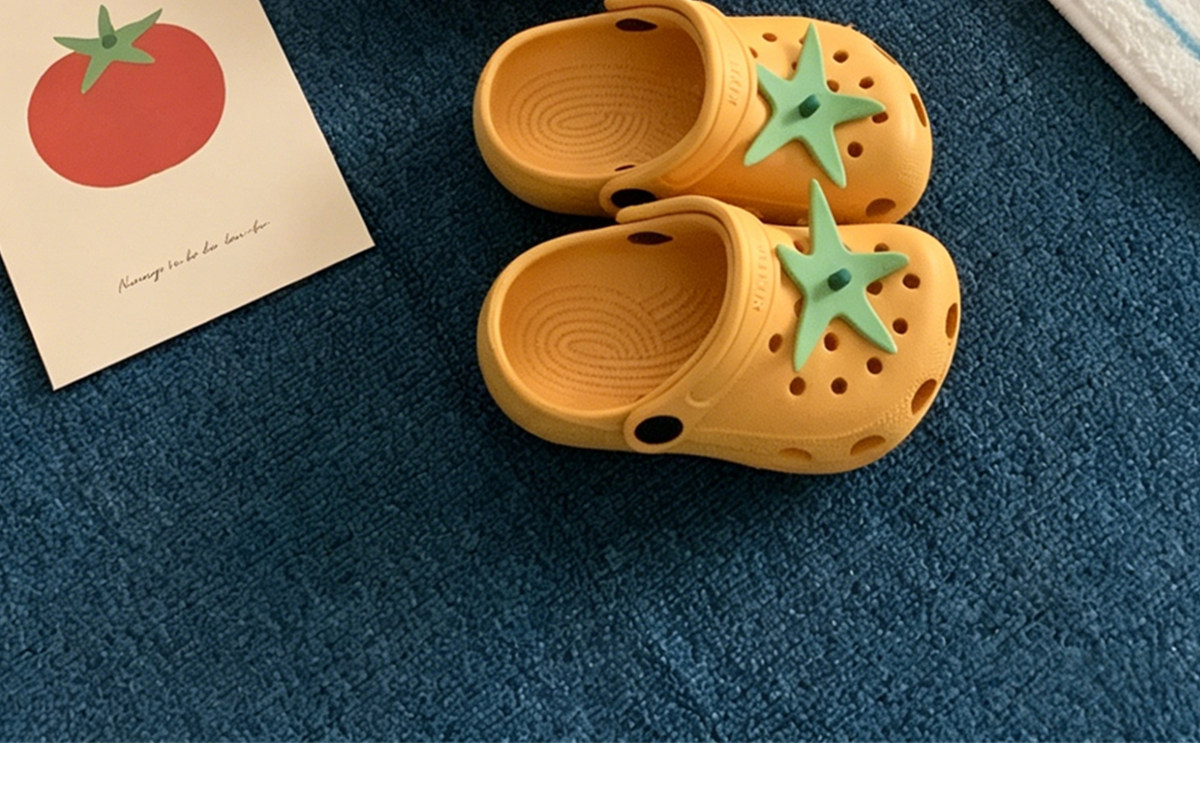 Cute Tomato-Shaped Children's Sandals for Boys and Girls, Summer Outdoor Arch Support Non-Slip Parent-Child Clogs — 19